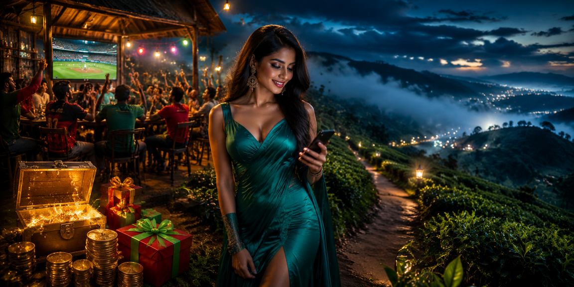 বান্দরবানের চা বাগানের পটভূমিতে ক্রিকেট বেটিং