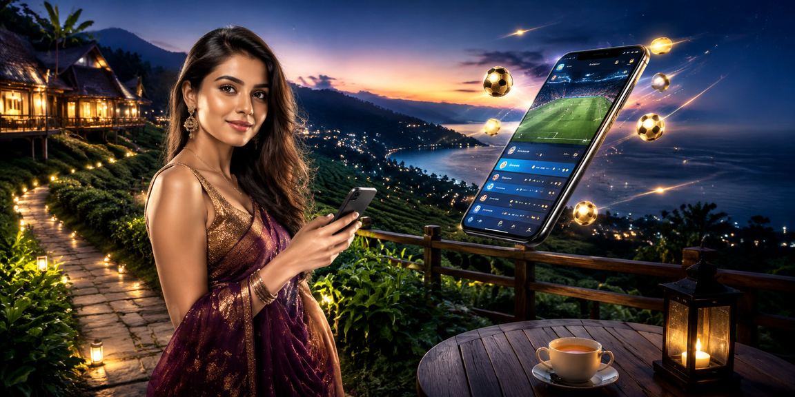 বান্দরবানের চা বাগানে মোবাইলে bingo নতুন ক্যাসিনো গেম খেলছেন