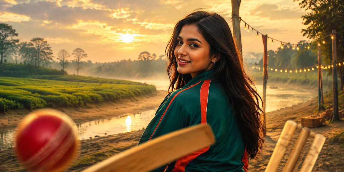 বগুড়ার সবুজ পরিবেশে ক্রিকেট বেটিং উপভোগ